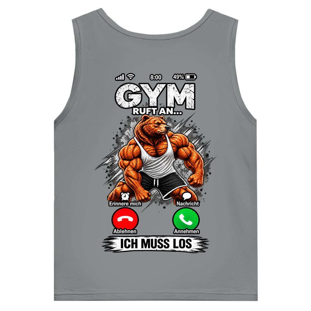 Herren Basic Tank Top Ich muss los
