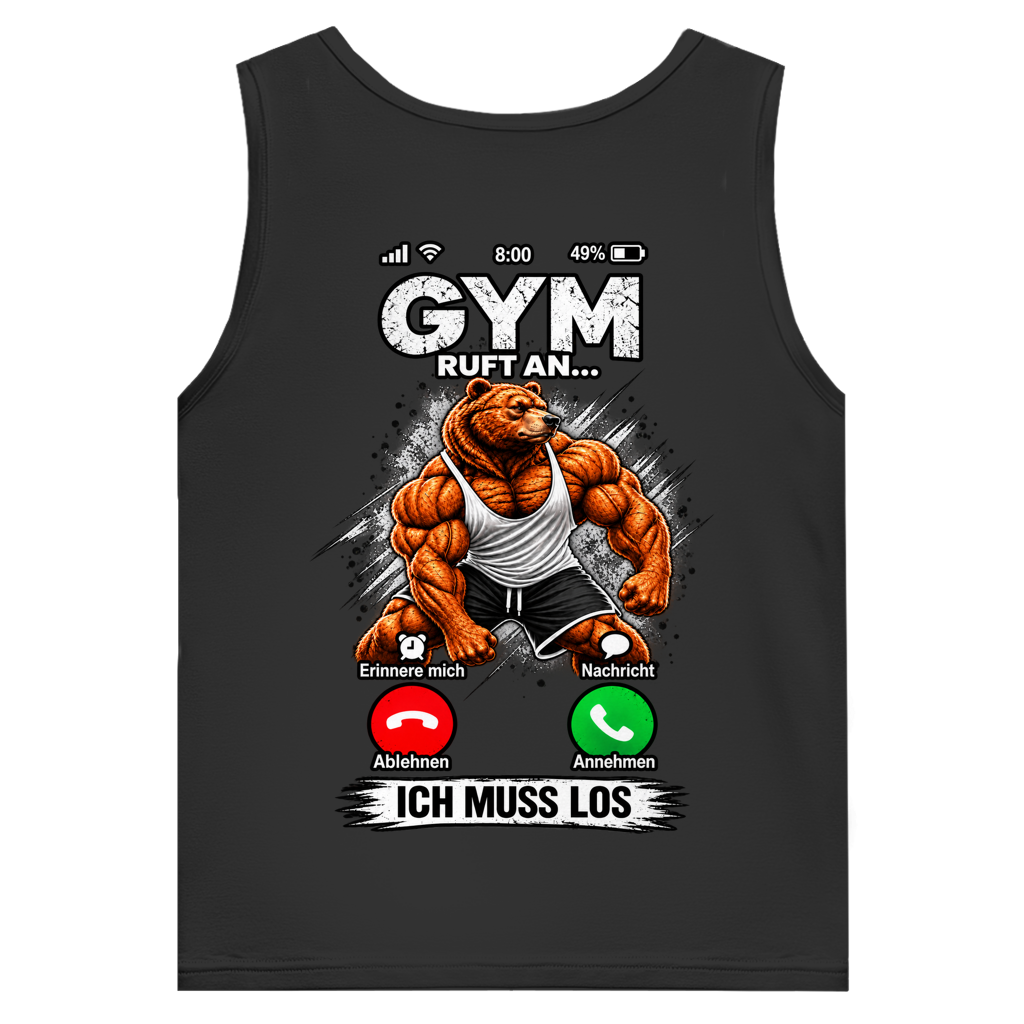 Herren Basic Tank Top Ich muss los