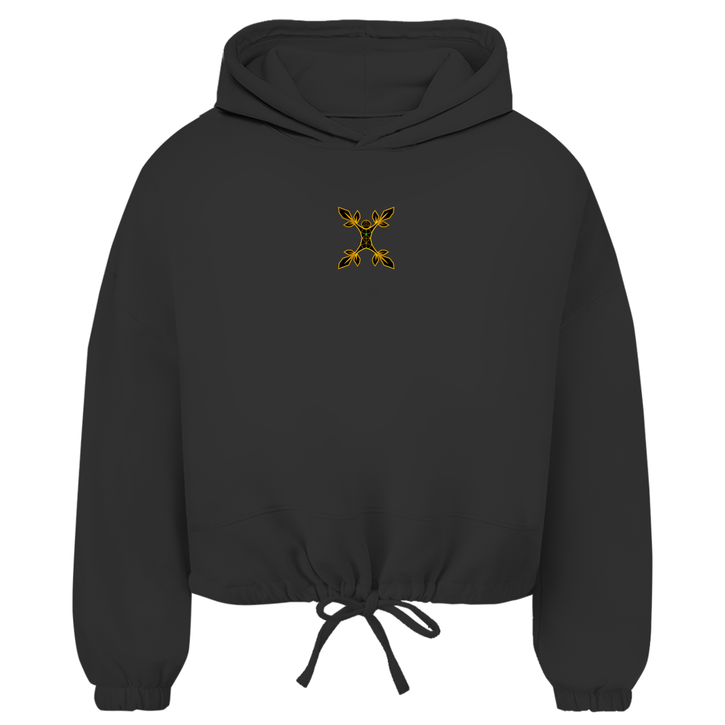 Pravilo Klaus Damen Cropped Oversize Hoodie