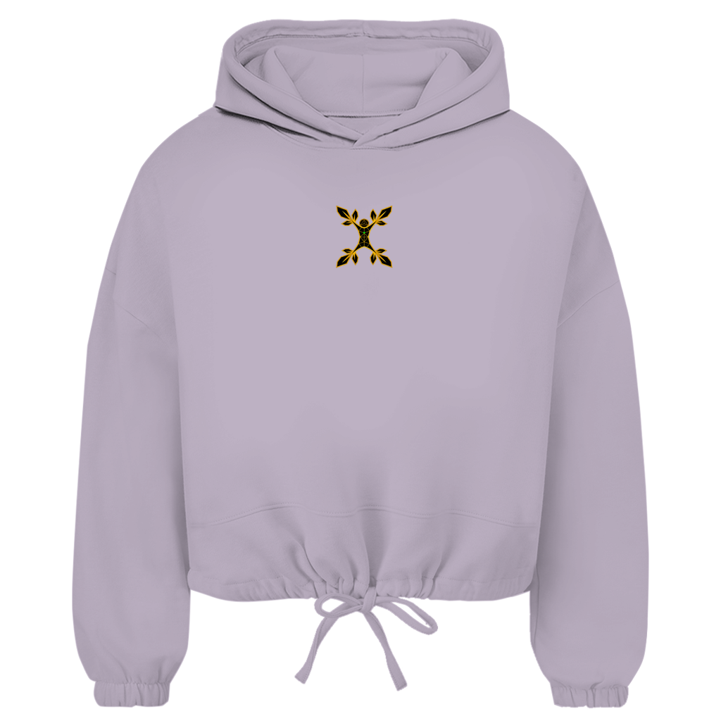 Pravilo Klaus Damen Cropped Oversize Hoodie