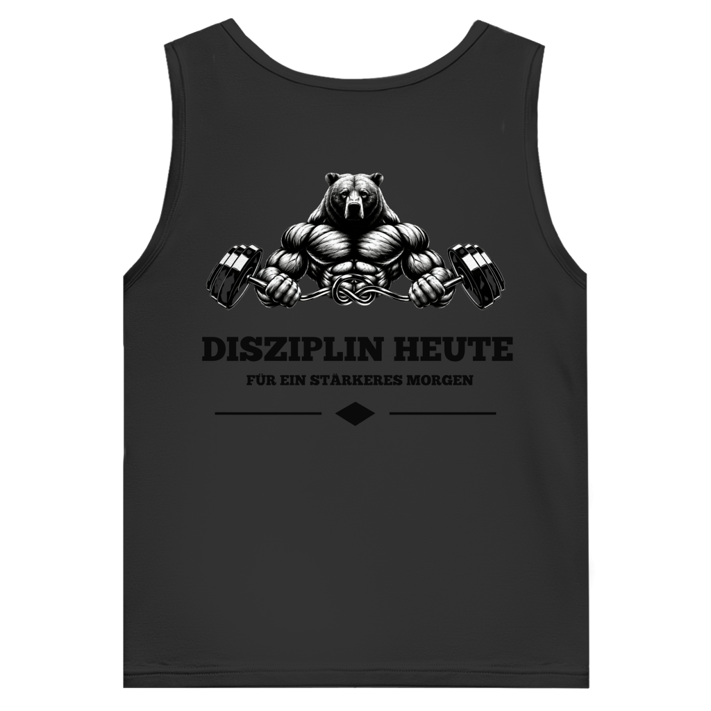 Herren Basic Tank Top Disziplin