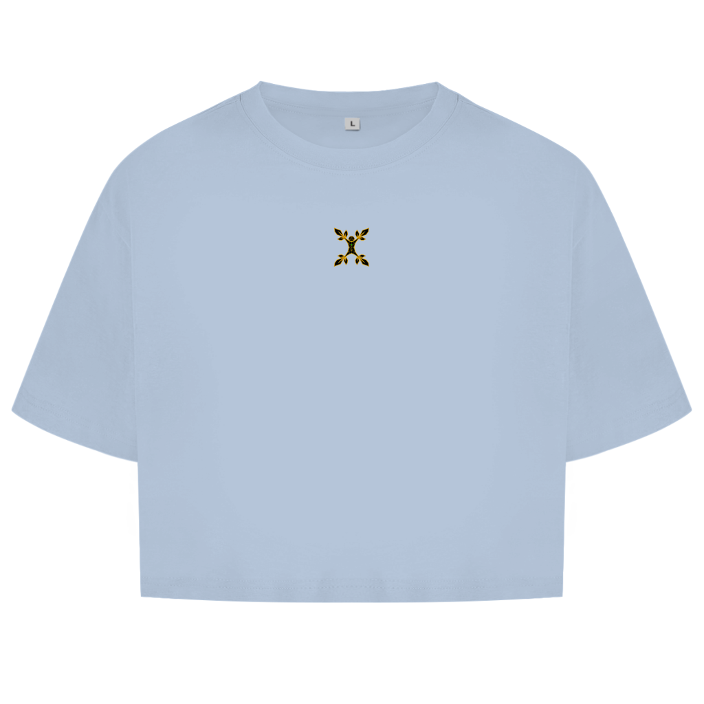 Damen Oversize Crop Top Pravilo