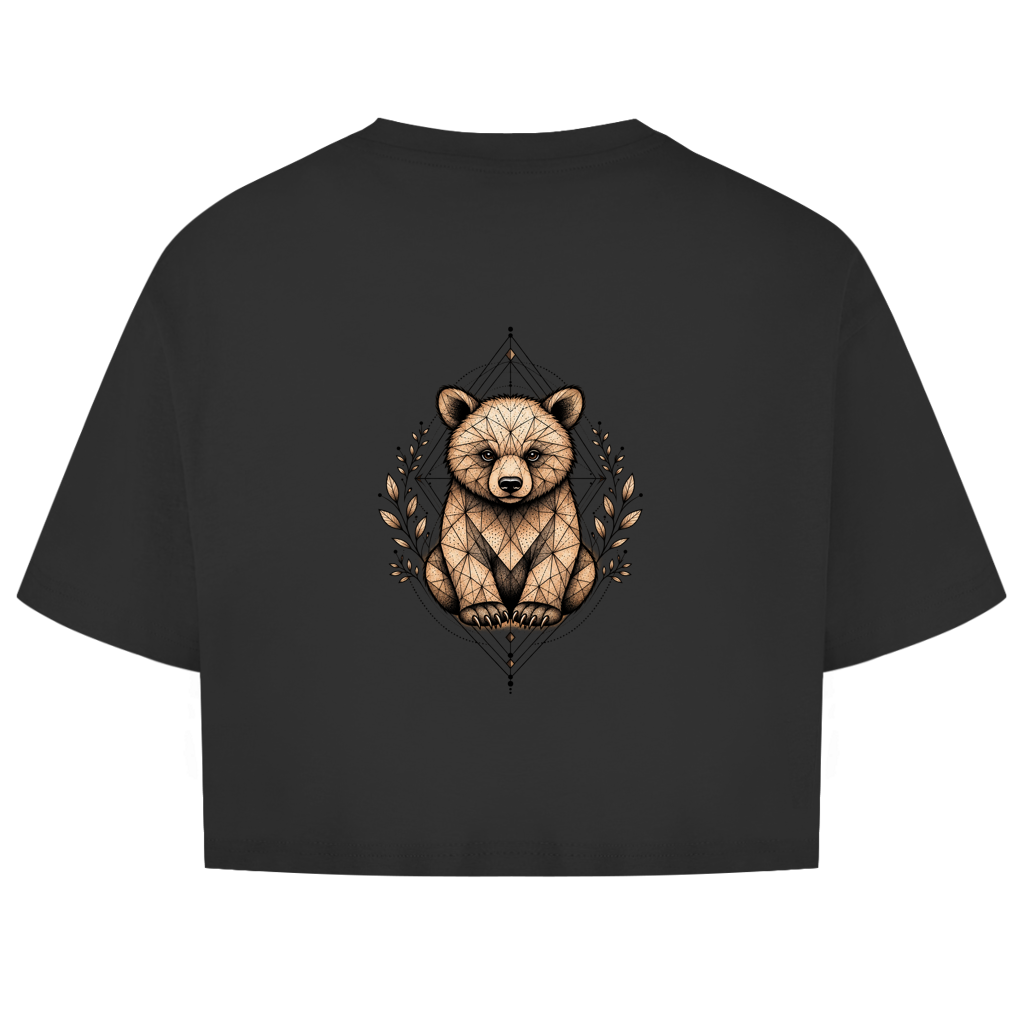 Damen Oversize Crop Top Pravilo