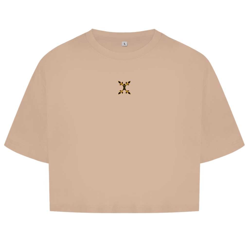 Damen Oversize Crop Top Pravilo