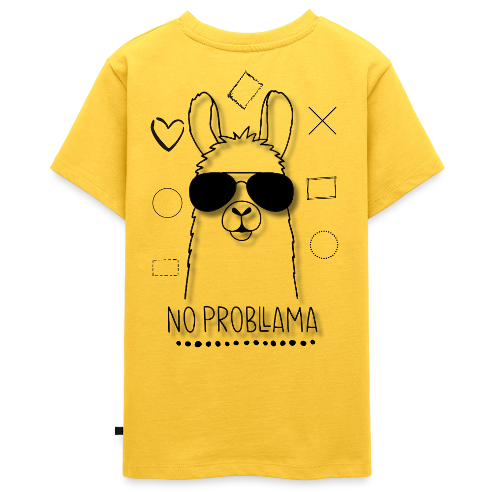 Teenager Premium T-Shirt No Prabllama - Sonnengelb