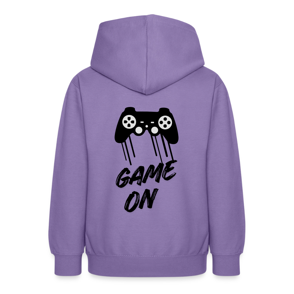 Teenager Hoodie Game On - Lavendel