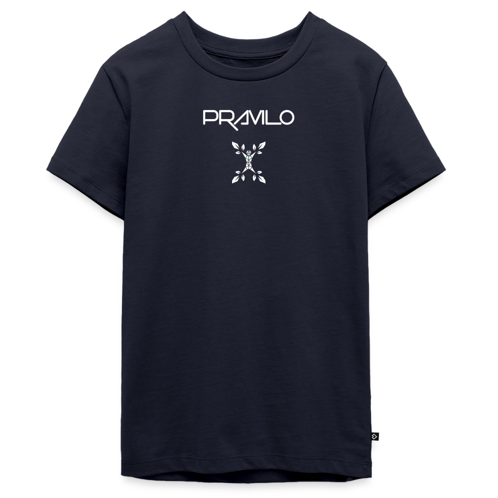 Teenager Premium T-Shirt Boxschule - Navy