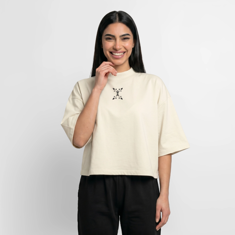 Boxy Frauen Recyceltes 3 - Natur
