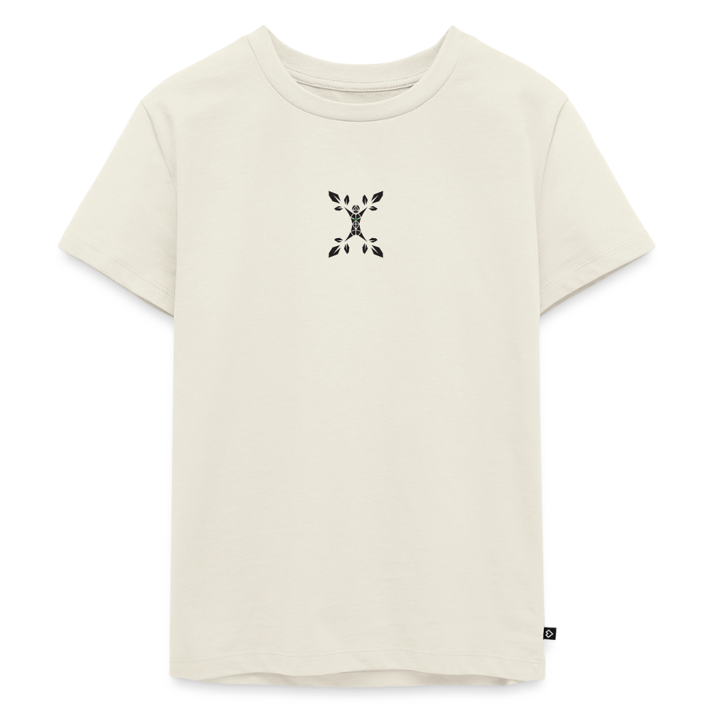 Kinder Premium T-Shirt Game On - Naturweiß