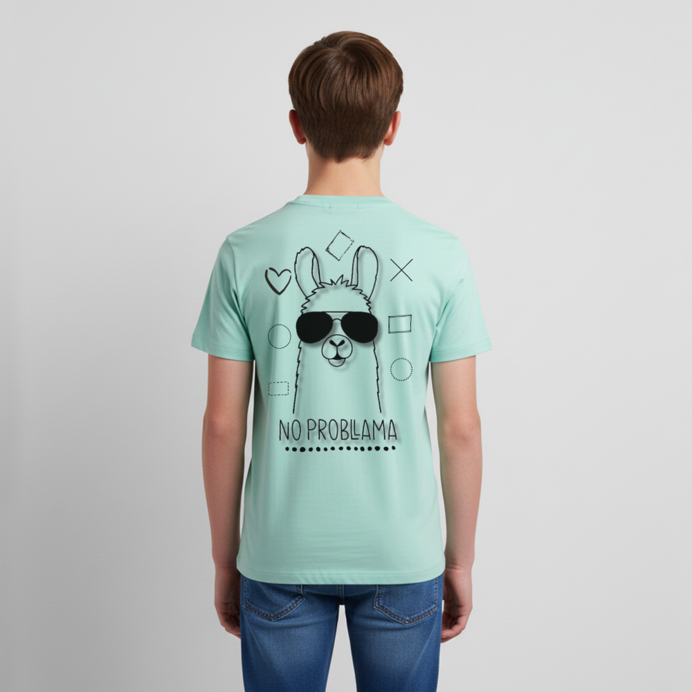 Teenager Premium T-Shirt No Prabllama - Mint