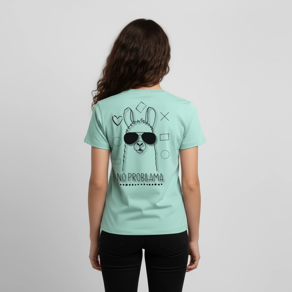 Teenager Premium T-Shirt No Prabllama - Mint