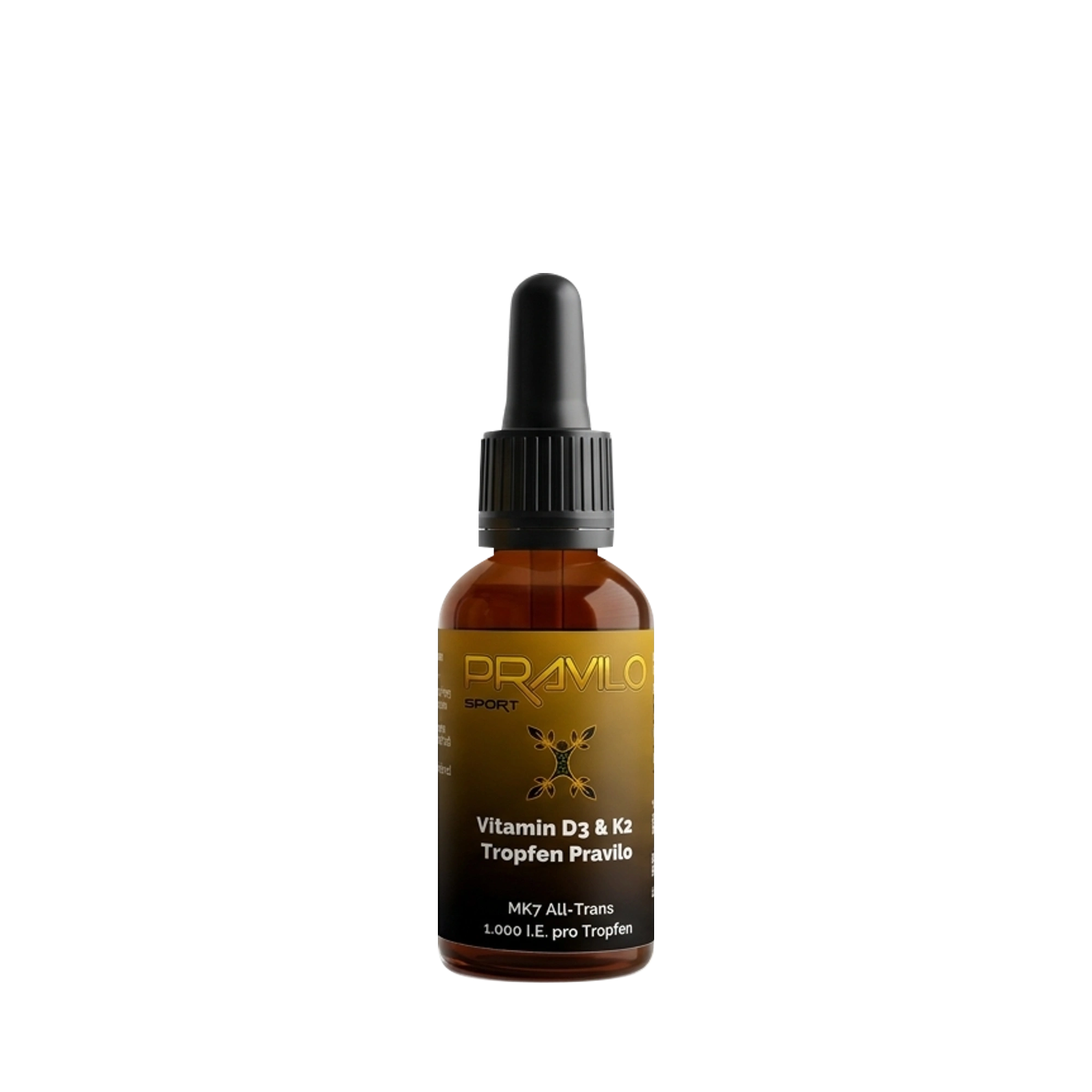 Vitamin D3 + K2 - 1.000 Tropfen (1.000 I.E.) - 50ml