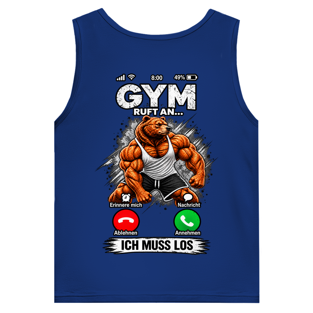 Herren Basic Tank Top Ich muss los