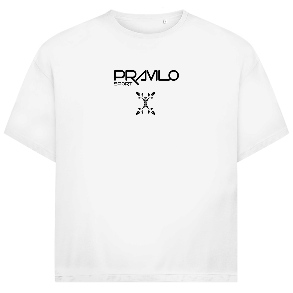Jack and Jones Oversize T-Shirt Pravilo Sport Schwarz
