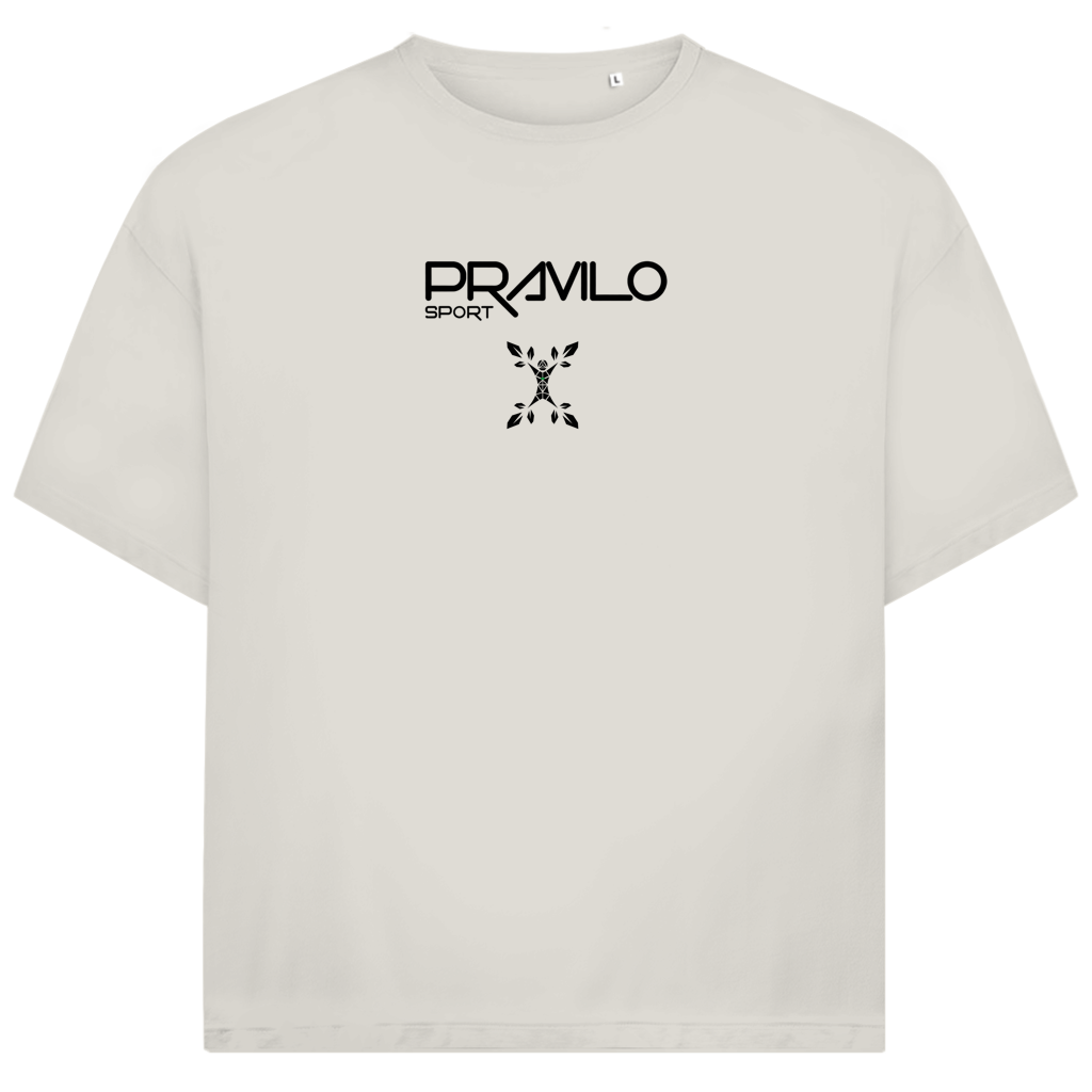 Jack and Jones Oversize T-Shirt Pravilo Sport Schwarz