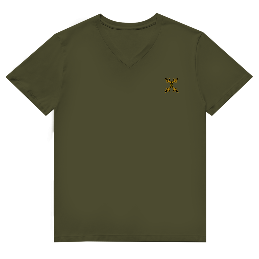 Pravilo Klaus Herren Premium Bio V-Neck T-Shirt