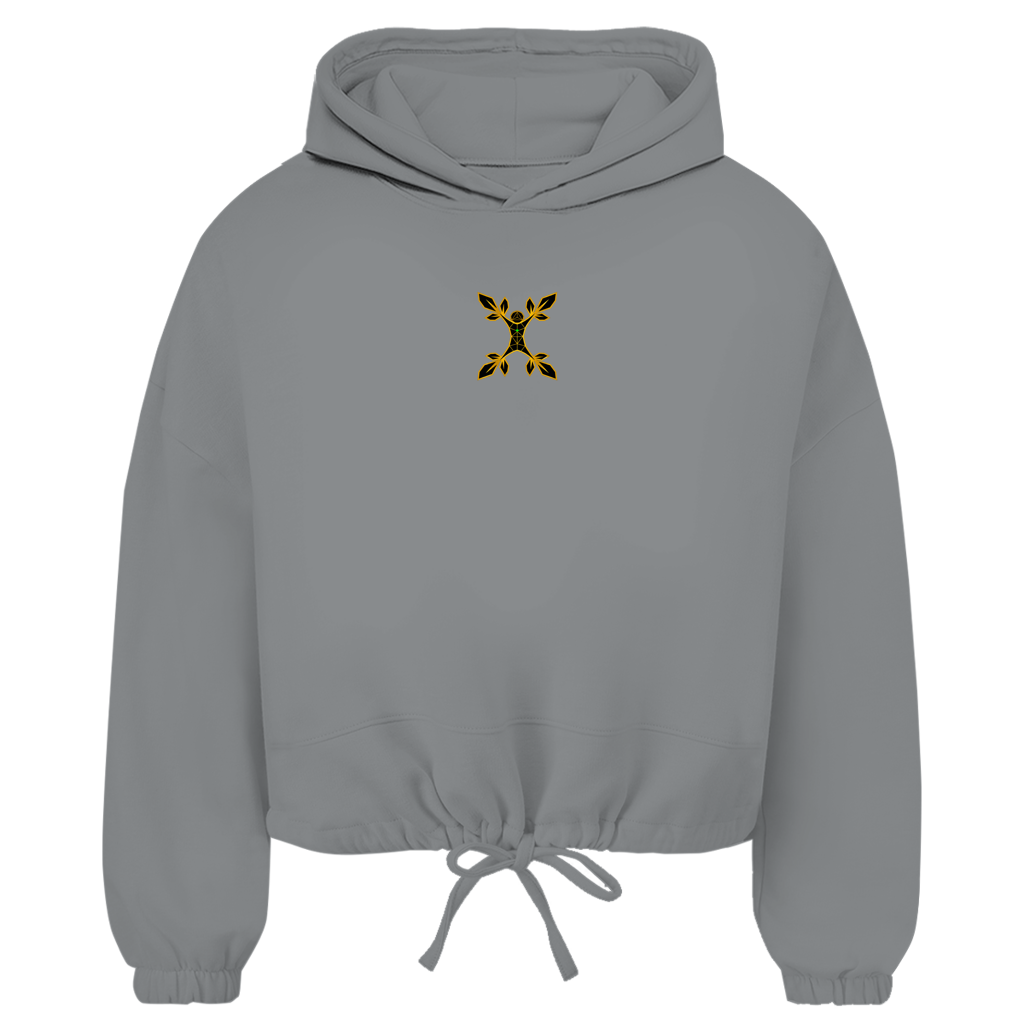Pravilo Klaus Damen Cropped Oversize Hoodie
