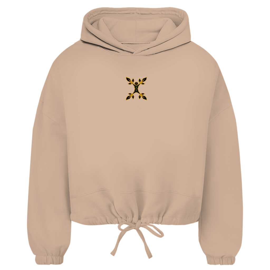 Pravilo Klaus Damen Cropped Oversize Hoodie