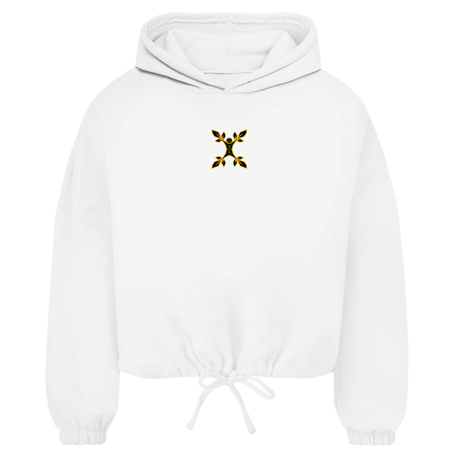 Pravilo Klaus Damen Cropped Oversize Hoodie
