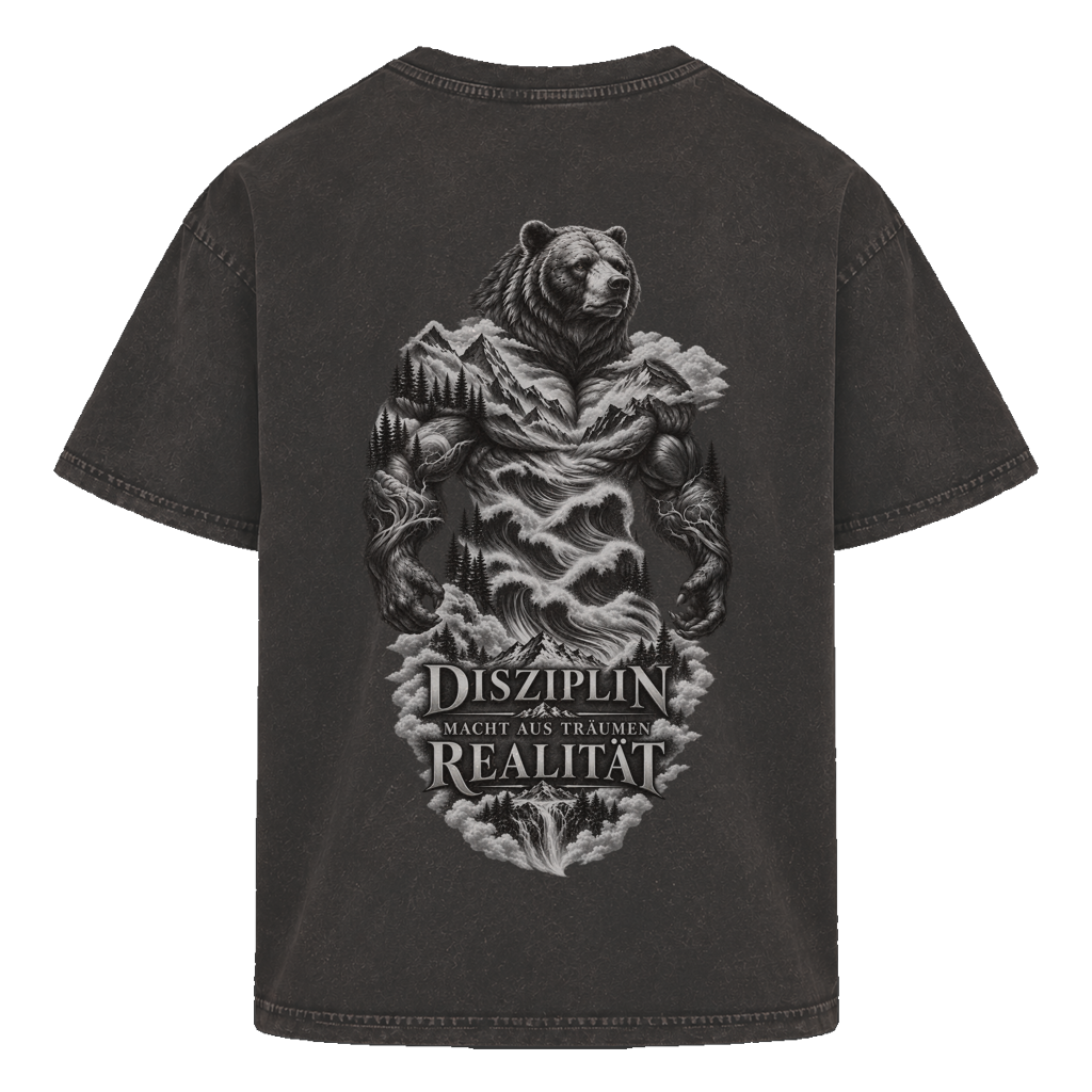 Oversize Washed T-Shirt Pravilo Sport Bär