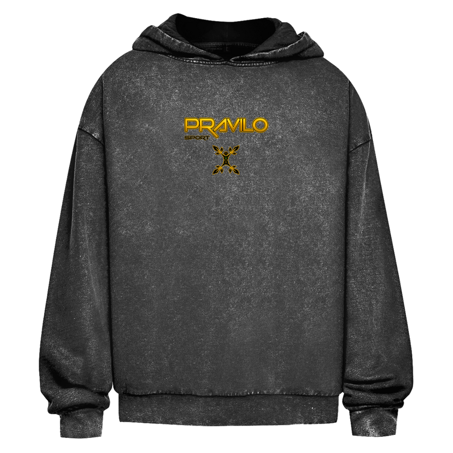Oversize Washed Hoodie Pravilo 1984