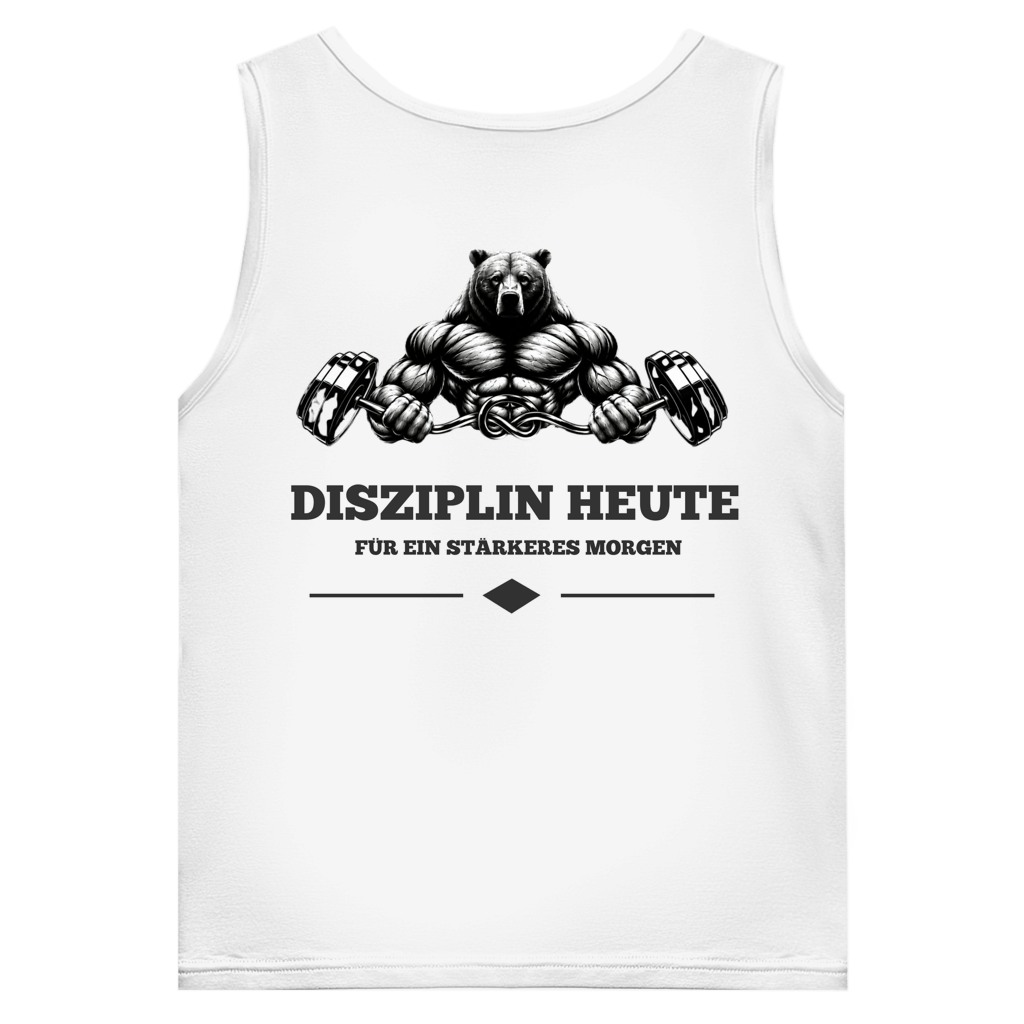 Herren Basic Tank Top Disziplin