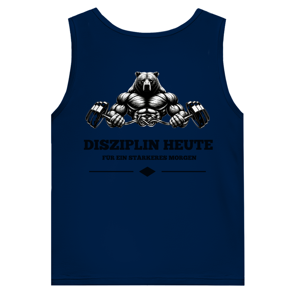 Herren Basic Tank Top Disziplin