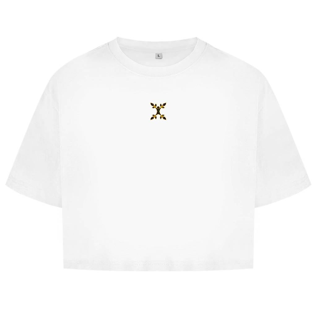 Damen Oversize Crop Top Pravilo