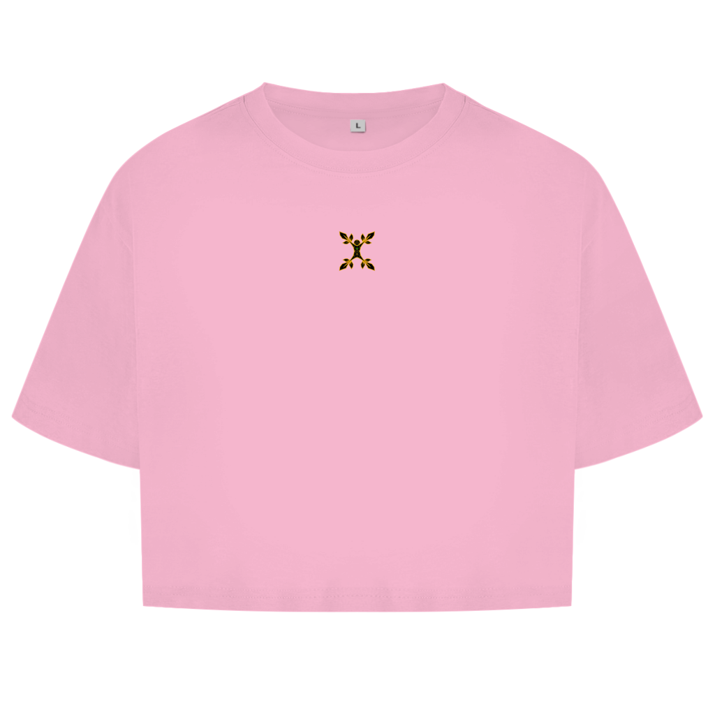 Damen Oversize Crop Top Pravilo