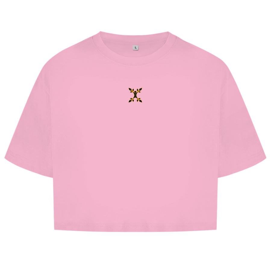 Damen Oversize Crop Top Pravilo