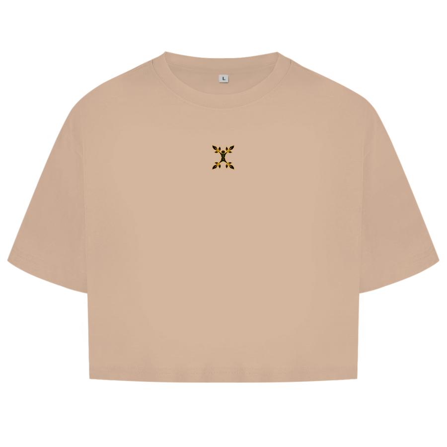 Damen Oversize Crop Top Pravilo