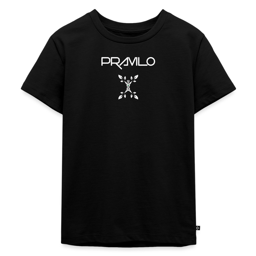 Kinder Premium T-Shirt Boxschule - Schwarz
