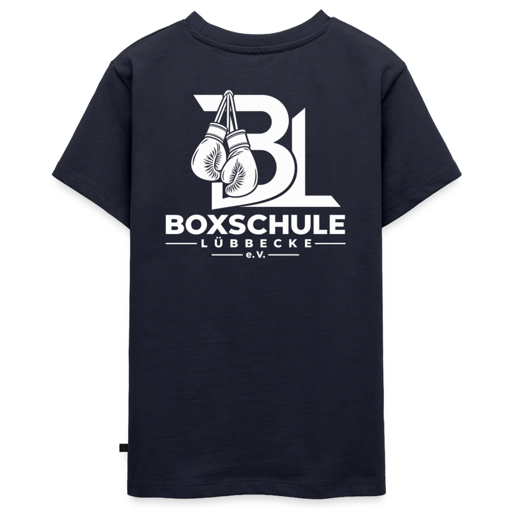 Teenager Premium T-Shirt Boxschule - Navy