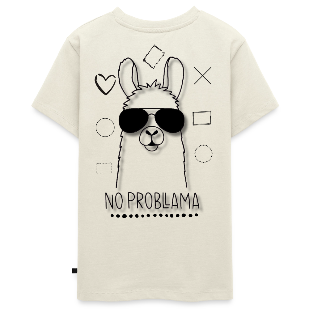 Teenager Premium T-Shirt No Prabllama - Naturweiß
