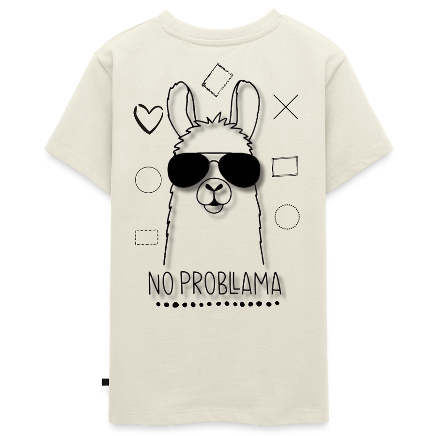 Teenager Premium T-Shirt No Prabllama - Naturweiß