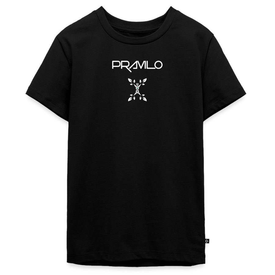 Teenager Premium T-Shirt Boxschule - Schwarz