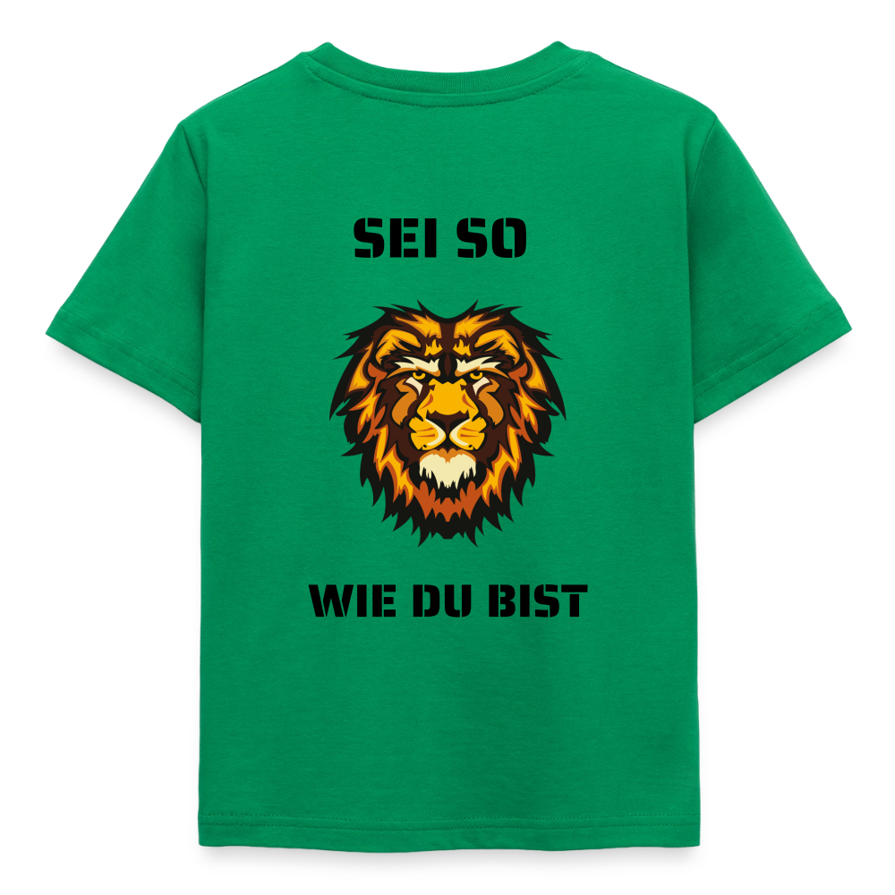 Kinder T-Shirt Sei so wie du bist - Kelly Green