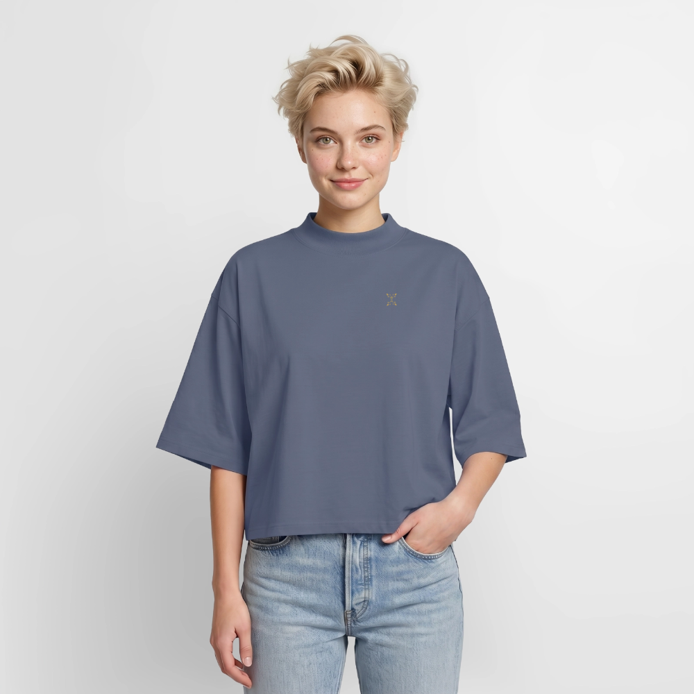 Pravilo-KlausBoxy Frauen Recyceltes - Blaugrau