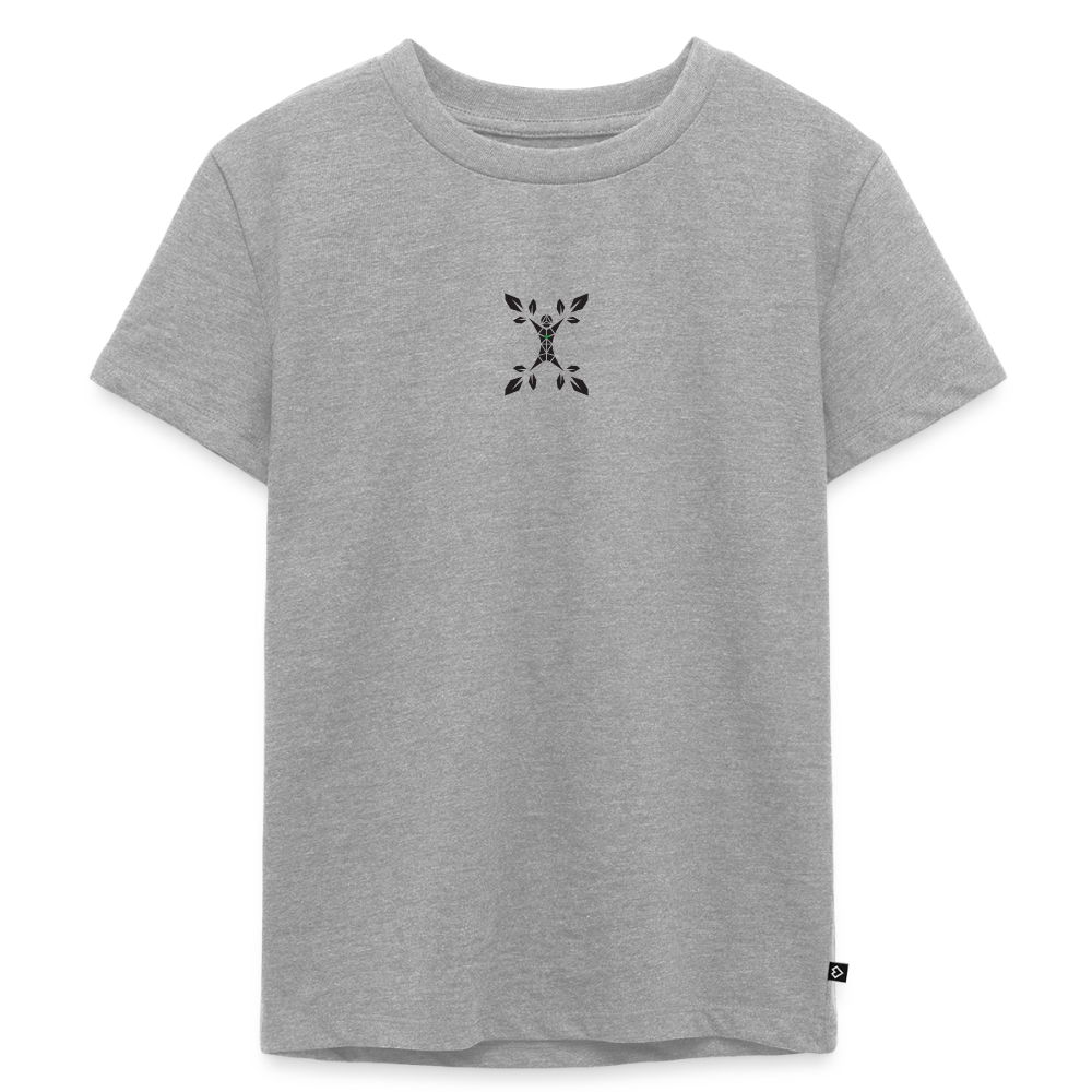 Kinder Premium T-Shirt Game On - Grau meliert