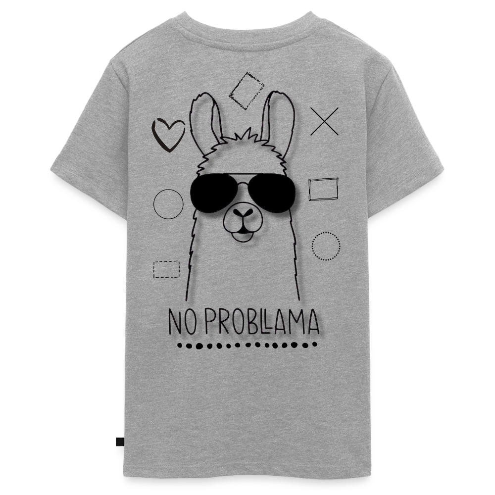 Teenager Premium T-Shirt No Prabllama - Grau meliert