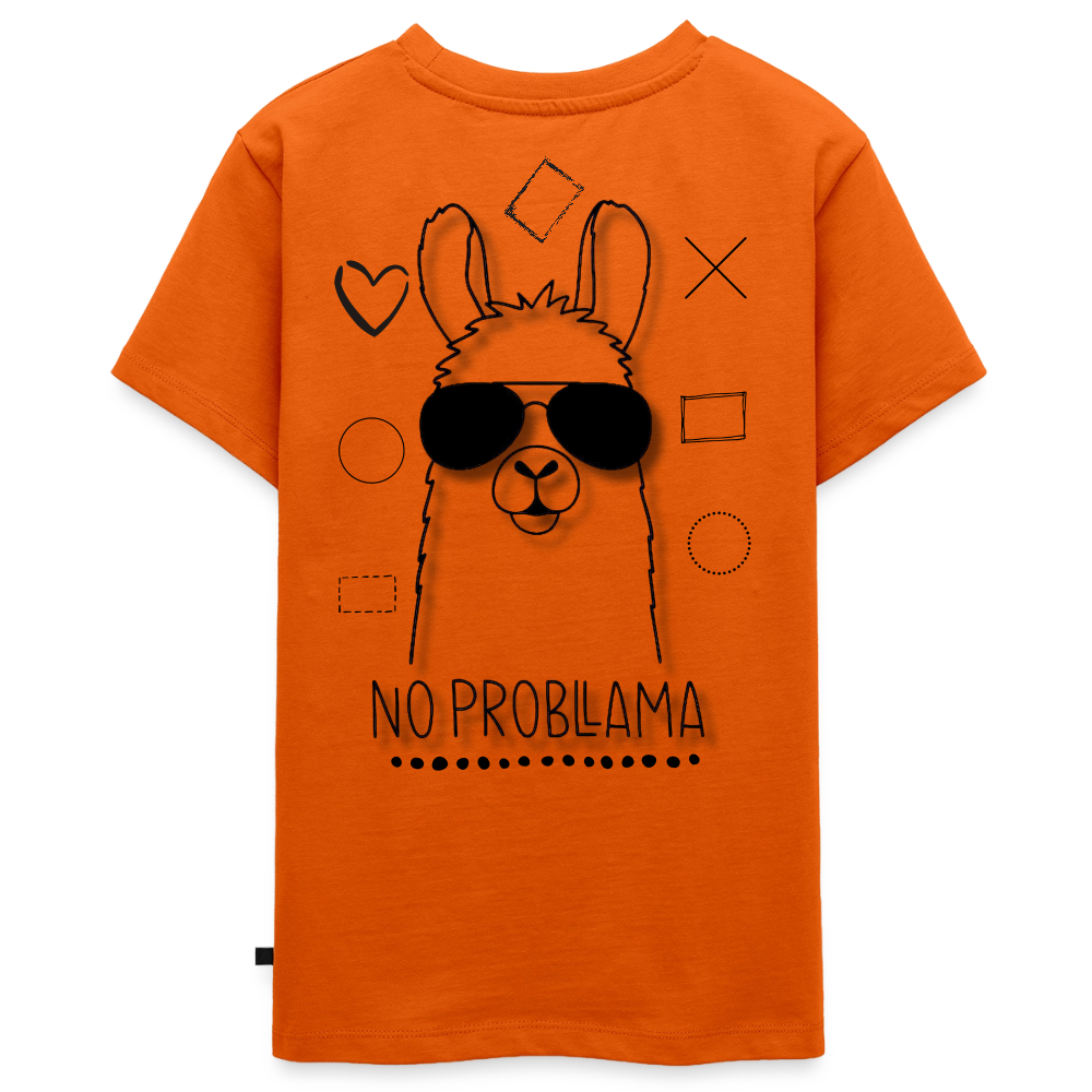 Teenager Premium T-Shirt No Prabllama - Orange 